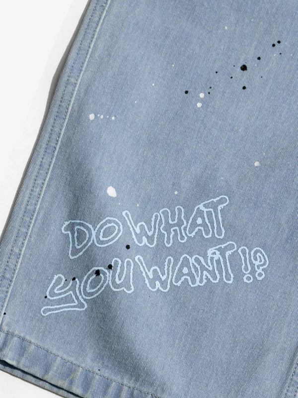 Denim: Graffiti (Baggy Fit) Women Jeans - Image 9